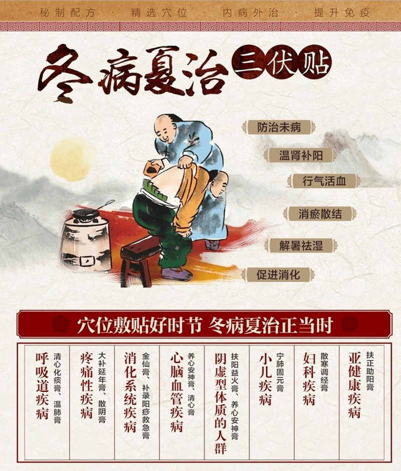 1、為什么三伏貼會(huì)發(fā)熱？</p><p>三伏貼能治老寒腿嗎？